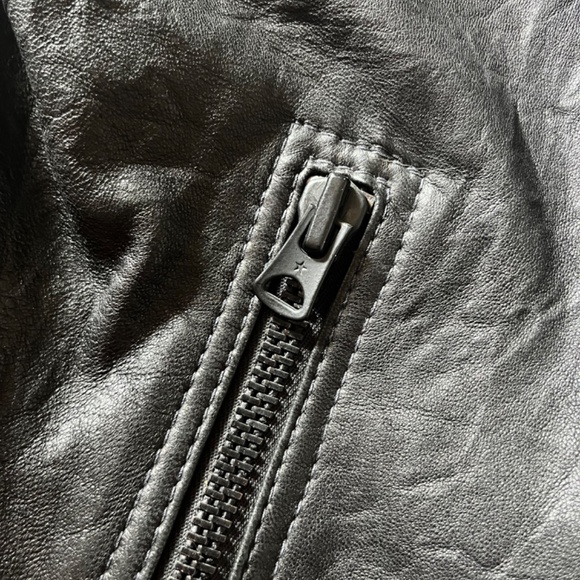 *RARE* Genuine Converse Leather Jacket - Picture 8 of 9